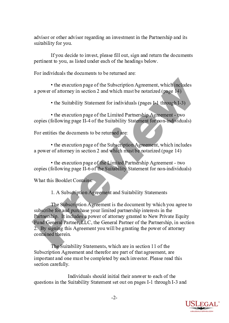 Subscription Agreement Private Equity With Credit Subscription Agreement Private Equity With Credit