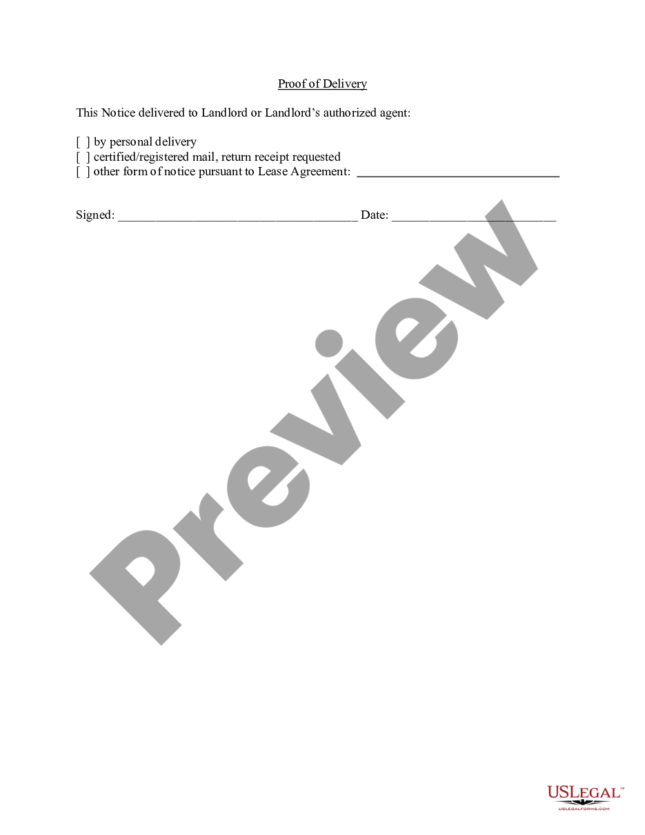 Tenant Landlord Notice Template Withholding Rent US Legal Forms Tenant Landlord Notice Template Withholding Rent US Legal Forms