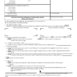 Form WG 001 Download Fillable PDF Or Fill Online Application For