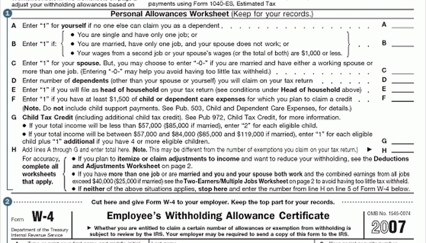 How To Fill Out The W 4 Form Pocket Sense How To Fill Out The W 4 Form Pocket Sense