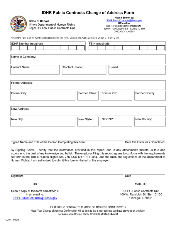 Income Tax Withholding Certificate Change Address Form Income Tax Withholding Certificate Change Address Form