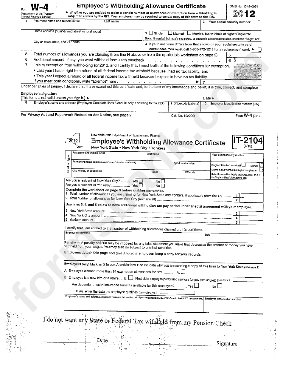 New York State Employee Withholding Form 2022 Employeeform New York State Employee Withholding Form 2022 Employeeform