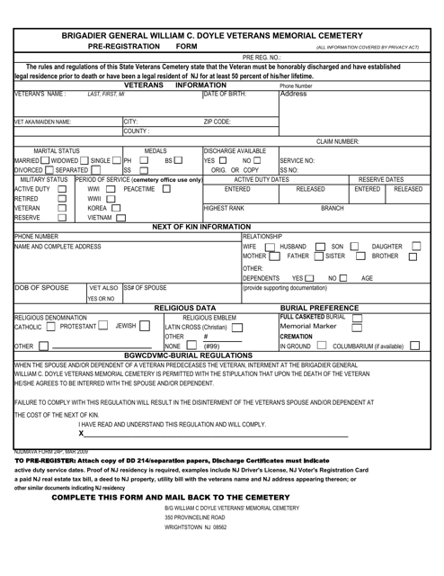 NJDMAVA Form 24P Download Printable PDF Or Fill Online Eligibility For