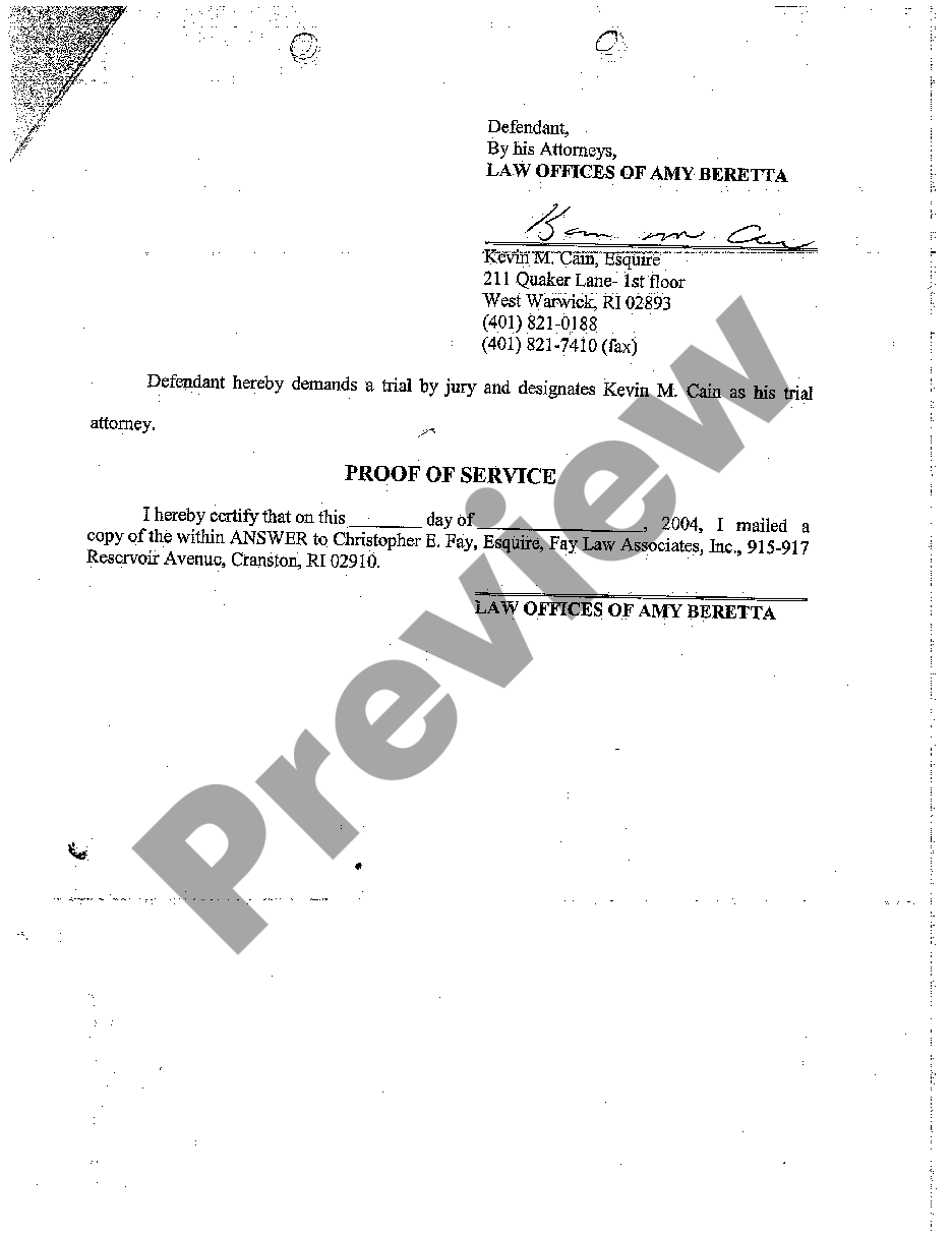 Sample Answer To Complaint Rhode Island Withholding US Legal Forms Sample Answer To Complaint Rhode Island Withholding US Legal Forms